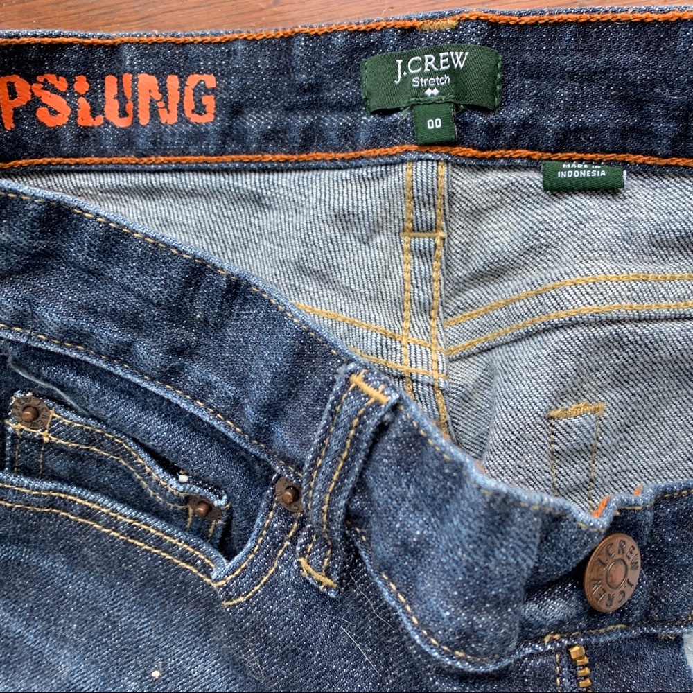 J. Crew Hipslung Jean Shorts